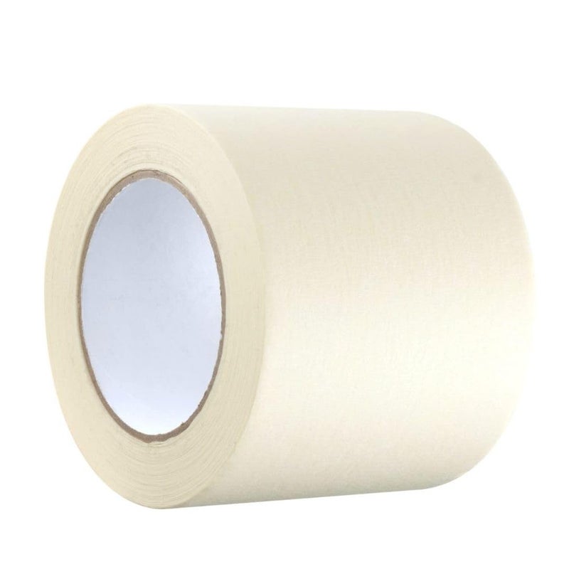 GTSE Wide Masking Tape, 4 inches x 55 Yards (164 ft), Multi-Surface Adhesive Painting Tape, 1 Roll - Image 1